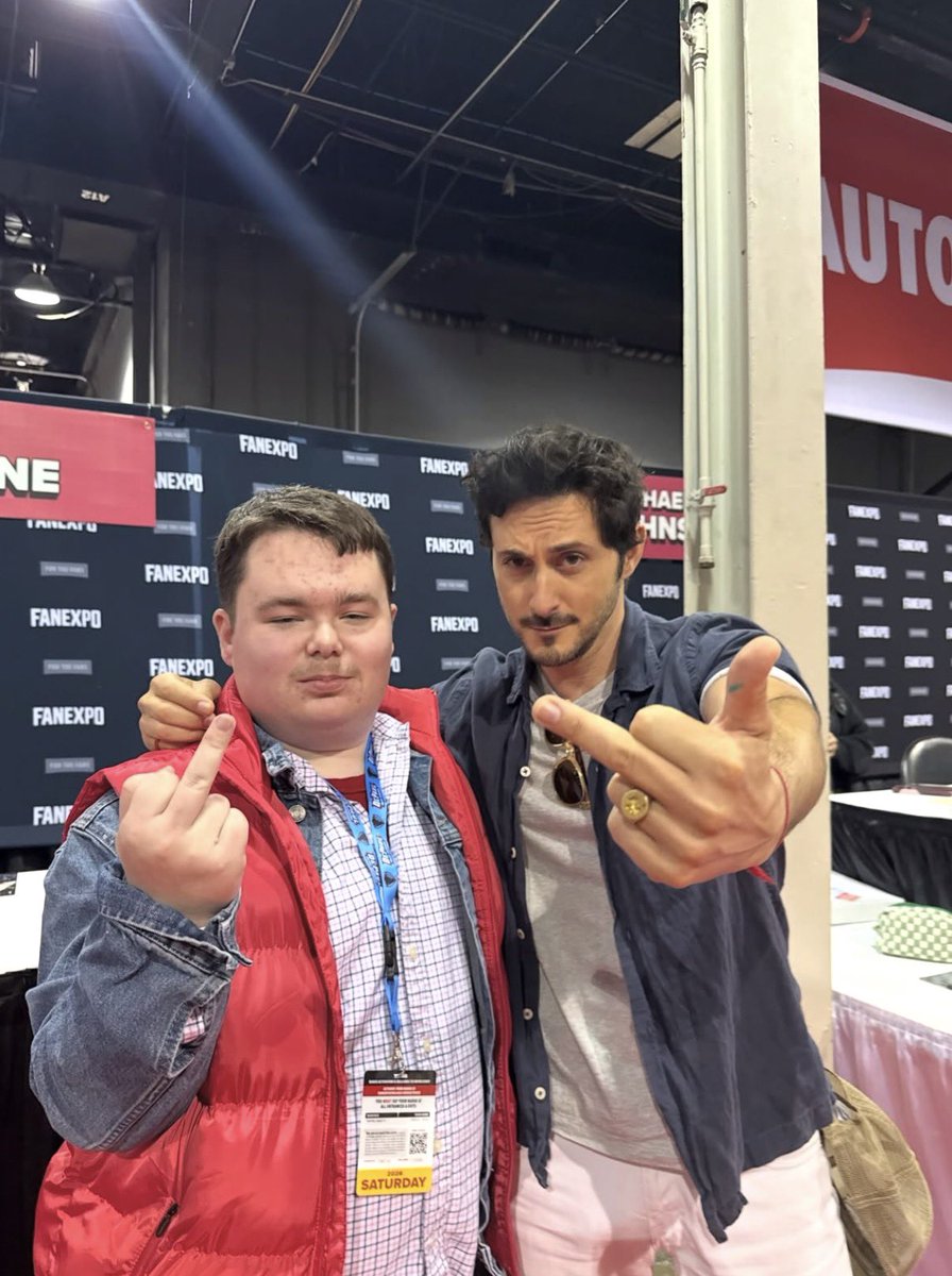 ButcherRising's tweet photo. #tomercapone at #fanexpochicago yesterday
Credits: Ronan.Carmody https://t.co/17Xl5Bxikb