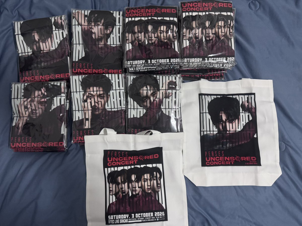 ChamaipornSmile's tweet photo. มาแล้ววววว กอว แจกวันคอน
ใครรีบไม่มี จะแจกหมดไหม อินโทรเวิดมากอยู่
มารับกันด้วยนะ ไม่อยากแบกกลับเพราะเยอะมาก

#PERSES_UNCENSORED
#PERSES #PERSES_TH https://t.co/z9IyhRNrGM
