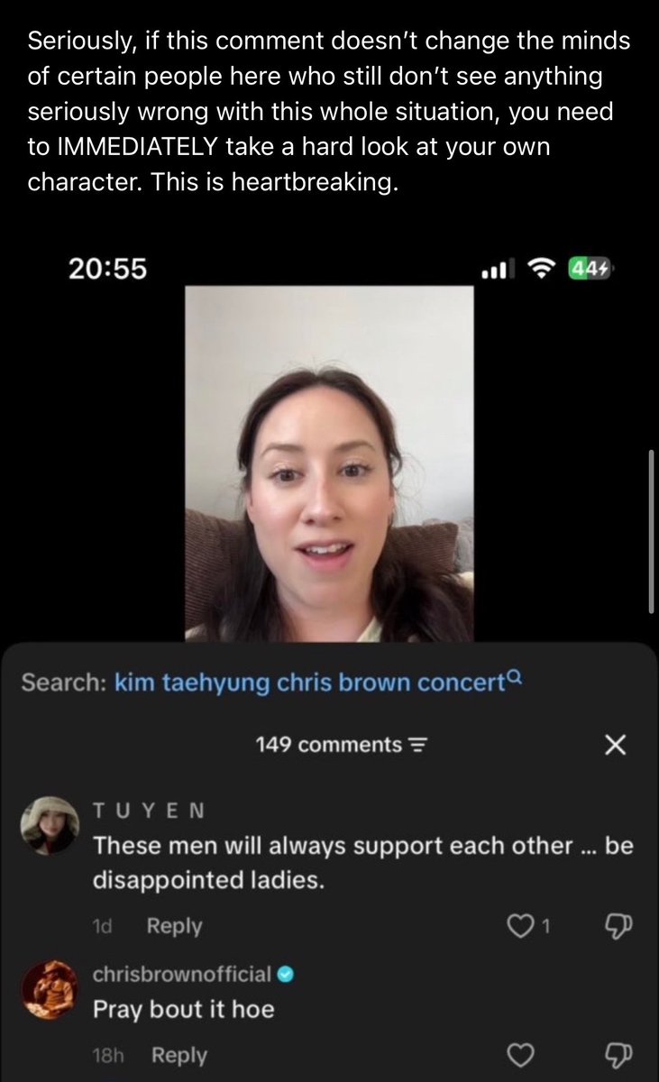 wotd710's tweet photo. This post on weverse explained so good 

#가해자반대ARMY
#폭력반대ARMY
#ChrisBrown반대ARMY
#ARMYsAgainstAbusers
#ARMYsAgainstViolence
#ARMYsAginstChrisBrown https://t.co/vMnVDtQBMN
