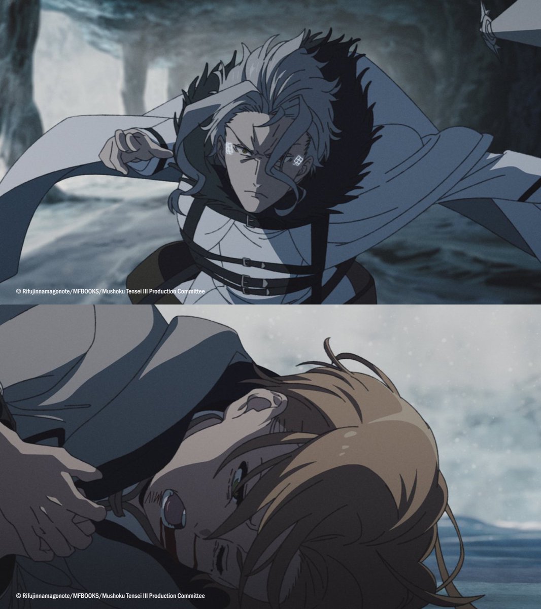 animetv_jp's tweet photo. Does the name "Man-God" mean anything to you? 👀💀

— Watch Mushoku Tensei: Jobless Reincarnation Season 3 on Crunchyroll! https://t.co/zdfF8cTjkn