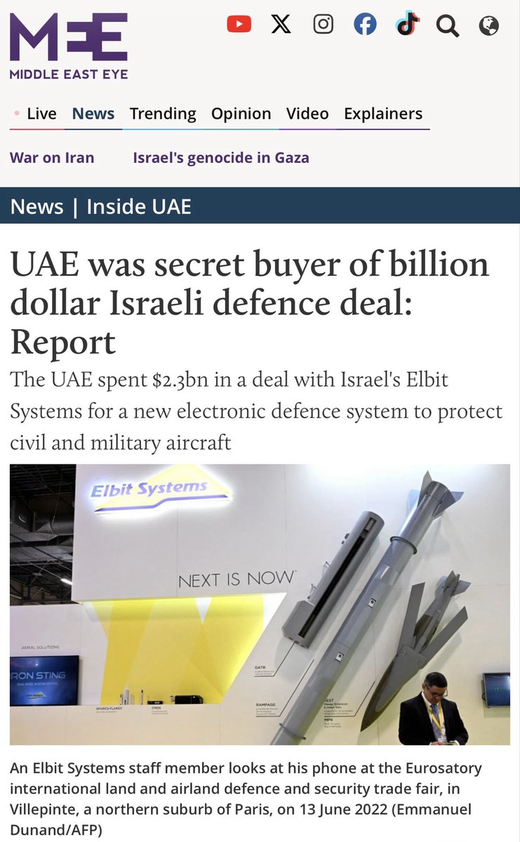 trader1sz's tweet photo. UAE is a cancer to the Muslim world 

The base of prostitution, trafficking, genocide, Zionism https://t.co/mJeZyVicRN