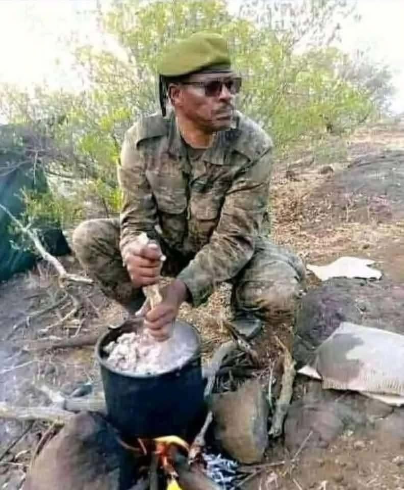 isaias_afwerki's tweet photo. We mercifully fed and looked after this prisoner of war and released him back to his family. 😂 https://t.co/sLhGVzC5Ix