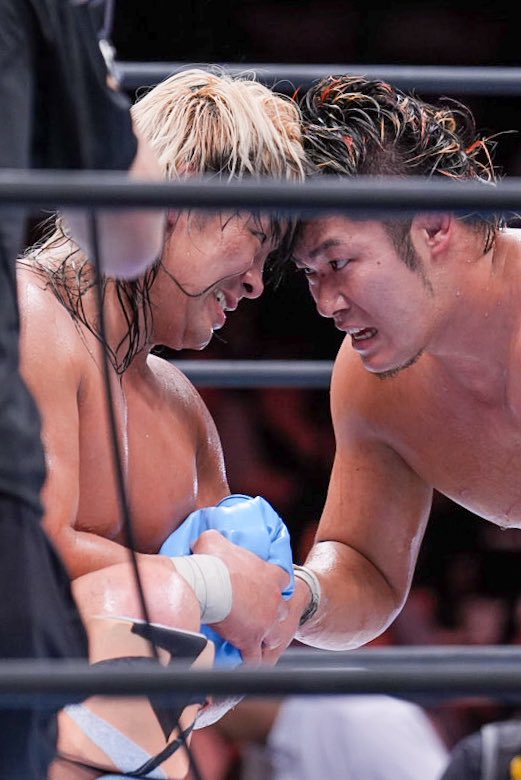 fkzwstr's tweet photo. 最高😭

2026.08.16@両国国技館
#njpw
#g1climax36
#g1final 
#大岩陵平 選手
#上村優也 選手 https://t.co/ic5uCVeCeQ