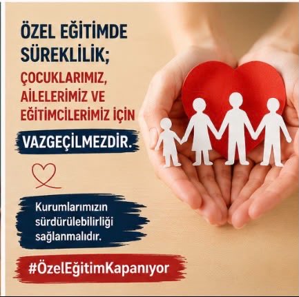 Emingunesss's tweet photo. Öğretmenlerimizin ve tüm özel eğitim çalışanlarının emeği değerlidir.

Kurumların ekonomik sorunları çözülmeden bu emeğin sürdürülebilirliği mümkün değildir.

#ÖzelEğitimKapanıyor https://t.co/Y4qtID2akQ