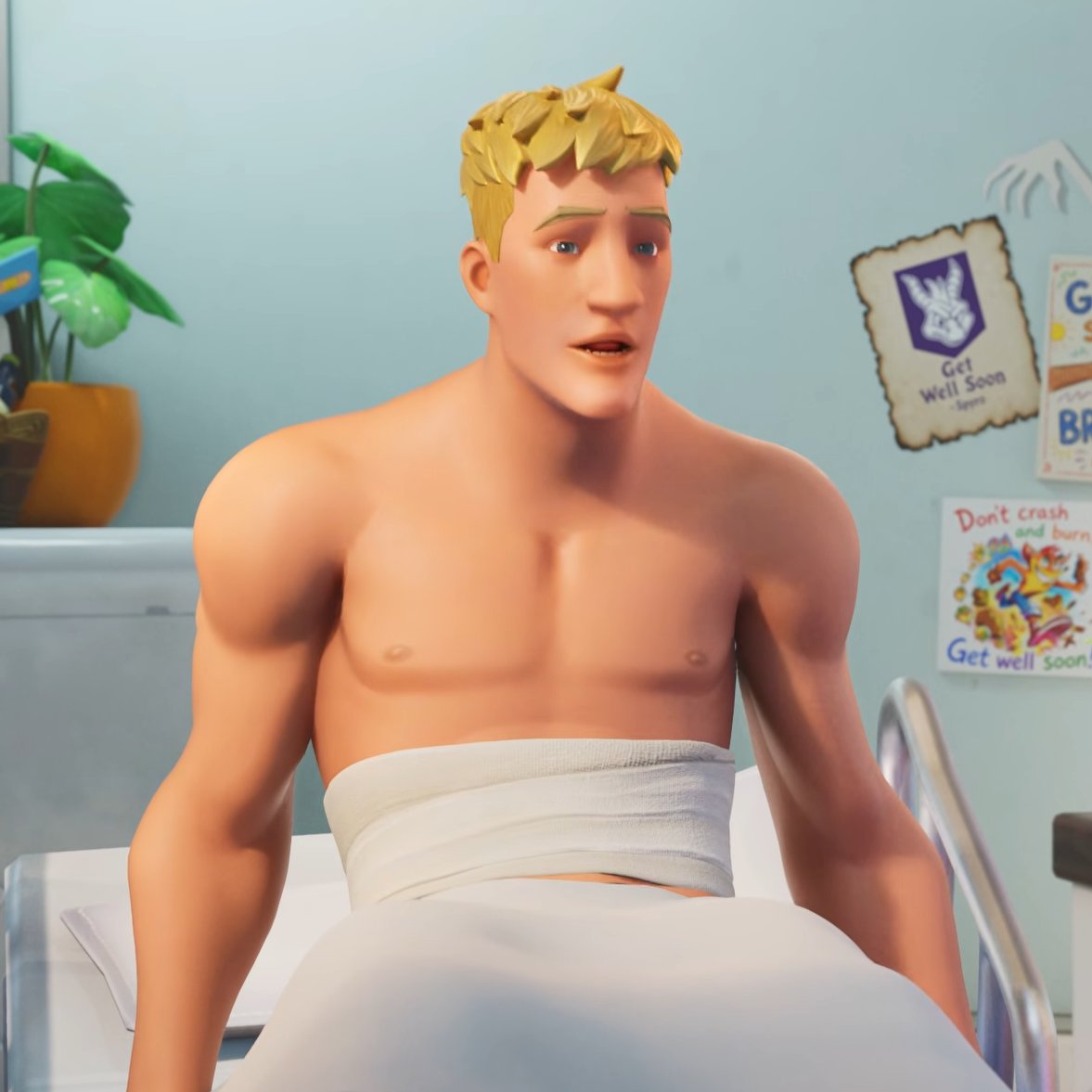 ShiinaBR's tweet photo. Jonesy has gotten get-well cards from several collab characters 🥹

- "Get well soon" (Spyro)
- "Don't crash and burn. Get well soon!" (Crash Bandicoot)
- "Hope you survive the night" (The Deer) https://t.co/IVy8uJaAOn
