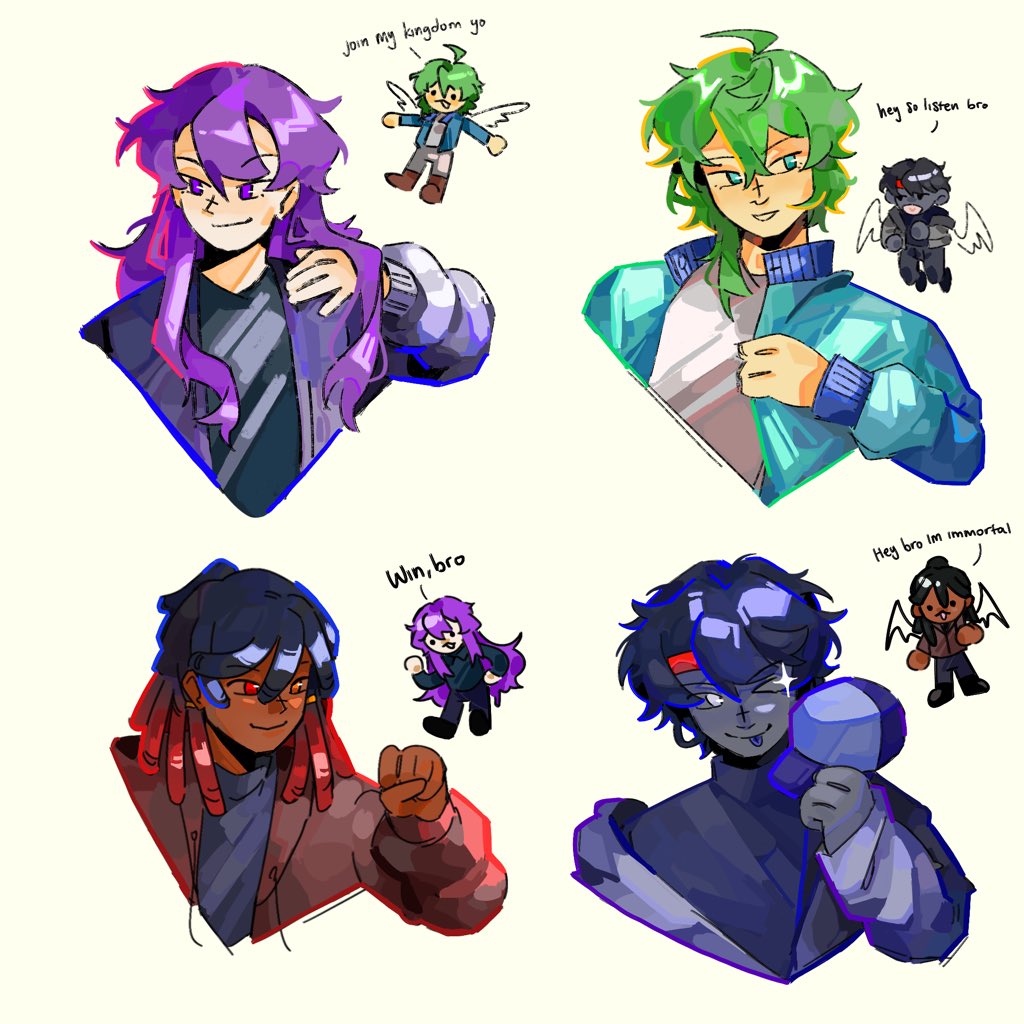 cyhyxkio's tweet photo. i got busy so have some old art
#uuquartet #flamefragsfanart #parrotx2fanart #wemmbufanart #spokeisherefanart https://t.co/upx6kg18Vw