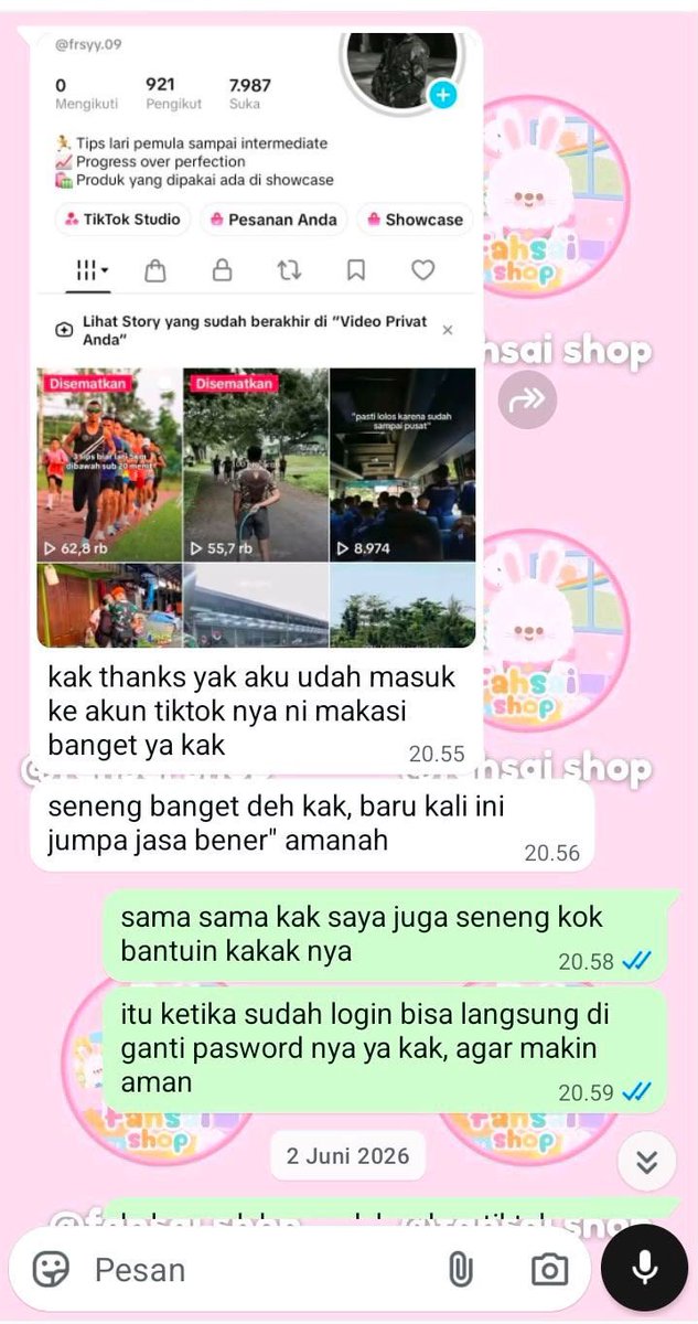 RealovelhaDeus's tweet photo. ALL JASA

✅JASA HAPUS AKUN 
✅JASA PULIHKAN &amp; BALIKIN AKUN LUPA PASWORD/KE HACK
✅JASA LACAK LOKASI
✅JASA SADAP WA
✅JASA LACAK HP HILANG BY NO HP/IMEI/AKUN
✅JASA HACK/PEMULIHAN AKUN (EMAIL,IG,WA,TWITER/X, FB,TIKTOK)

ORDER⁉️ HUBUNGI DI BIO AJA YA https://t.co/2MbeJCCWxU