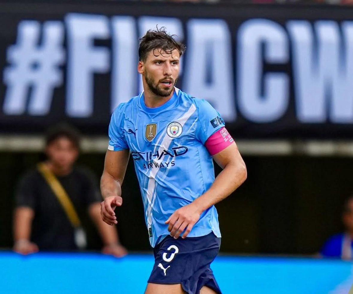 FabrizioRomano's tweet photo. 🚨🔵⚪️ Rúben Dias: “Stay positive, look forward”.

“We have our first Premier League game very soon, and we're looking forward to it”. https://t.co/inzLa1WFlL