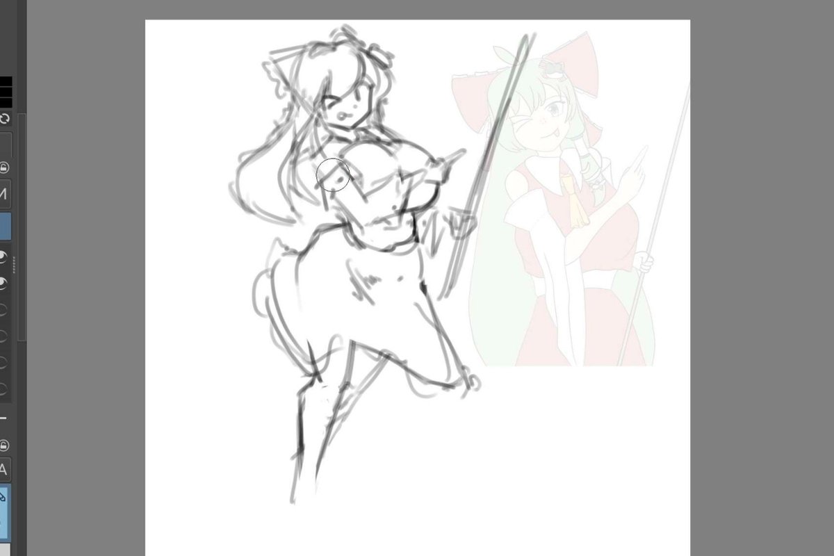 MarisaKiri8217's tweet photo. guess which one is drawn by @BulbBuster_ and which one's by me https://t.co/Gmz8Nz9Wib