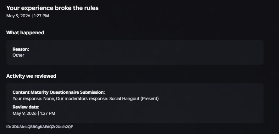 WhoseTwistedRBX's tweet photo. The reason I'm in the "Critical" status:

I received a warning on July 22 for a fictional missing-person image I created myself, plus two warnings on GreenValley for allegedly failing age rating due to "Social Hangout" content (as a roleplay game). https://t.co/B73dwLOS68