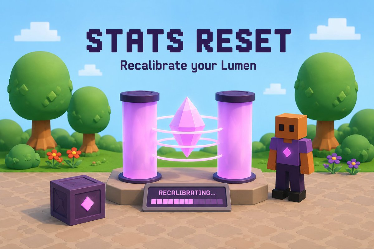lumenagg's tweet photo. Your Lumen. Your build. Your choice. ✨

Stats Reset lets you recalibrate your Lumen’s Natural Code Traits and roll for a better build.

But there’s no guarantee.

Some traits may improve. Others may get worse.

Would you risk the reset? 👀 https://t.co/uVmcHootbh