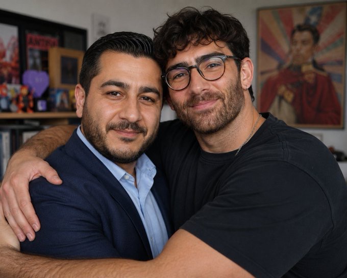 arringtonwh2's tweet photo. @AbdulElSayed Sweet loving communists.  Both born will silver spoons in their mouths.  Both running a con game with their anti American socialist/commie bullshit. https://t.co/liXHxf7sxW
