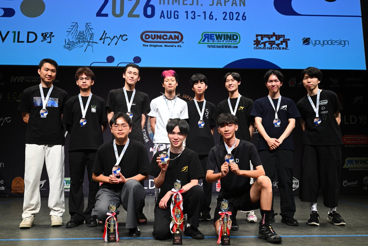 koshipippi44's tweet photo. 世界大会優勝しました！

ヨーヨーをはじめた時からの夢が叶って本当に嬉しいです！

応援ありがとうございました！

#wyyc2026 https://t.co/3fZlVX8Vzw