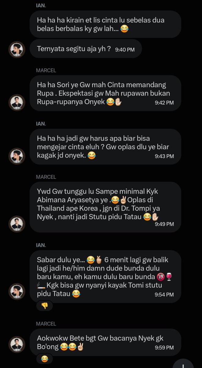 mettaskara's tweet photo. Akhirnya bisa reveal betapa anehnya Ian Monyet BNW. https://t.co/8g1guQJ6p0