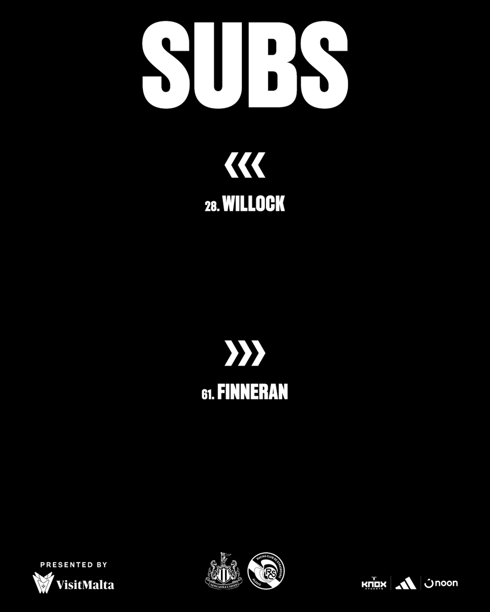 NUFC's tweet photo. Another change 🔄

[1-1] 87' https://t.co/VehRSbKznE