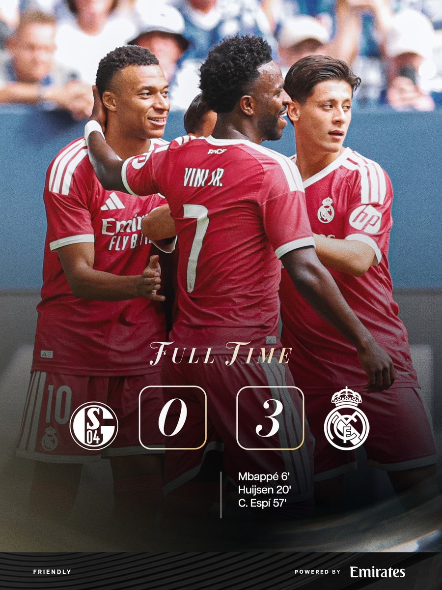 realmadriden's tweet photo. Victory in the last match of pre-season!
@Emirates https://t.co/qwBnkGFThU