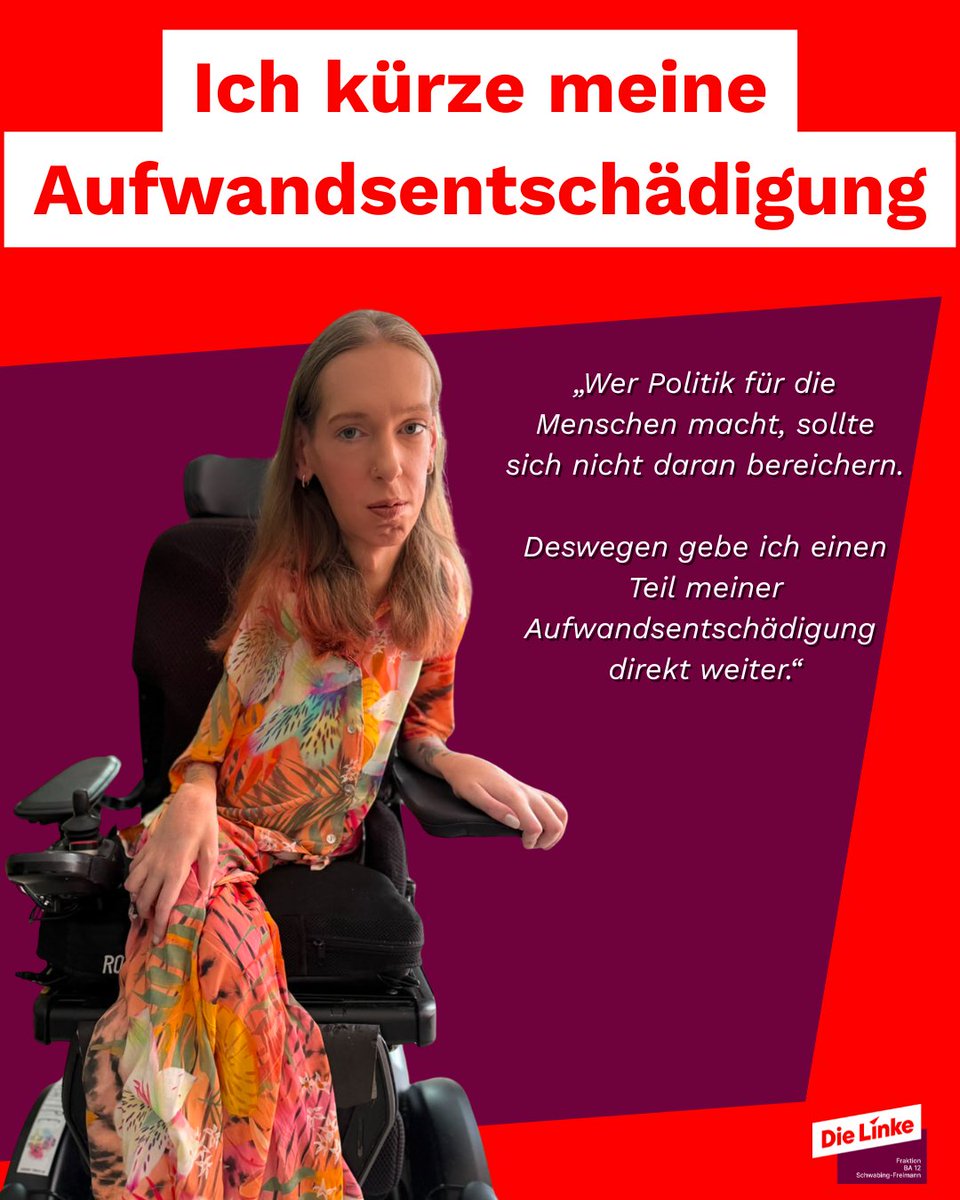 Unfilteredlinks's tweet photo. Kommunalpolitik bedeutet für mich: Ressourcen dorthin bringen, wo echte Solidarität gelebt wird.

Deshalb gebe ich meine Aufwandsentschädigung aus dem Bezirksausschuss monatlich an Initiativen weiter, deren unermüdlichen Einsatz ich von Herzen schätze.⬇️ https://t.co/Qm0Aatf9dV