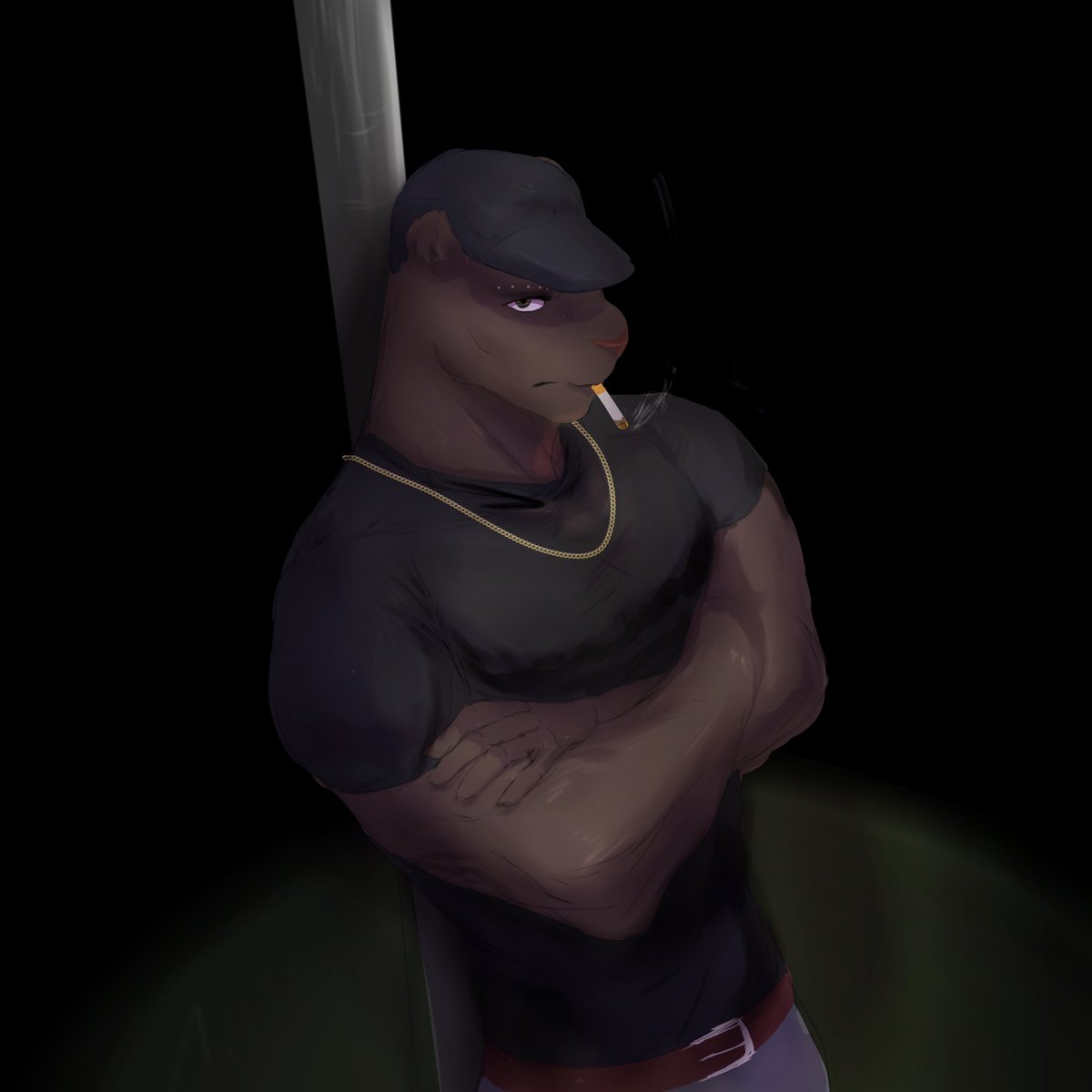 slothfullyro's tweet photo. malcolm the bad cop #sociallyawkwardvn https://t.co/fENu4Egv96