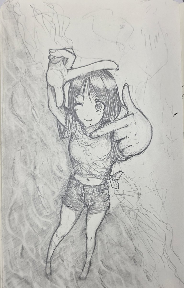 taraku_R's tweet photo. 8月17日目
コミケも無事終わりよかったです。
前投稿で誤字でお疲れ様(です)が、抜けてて偉そうで赤面してました。
手描き再び。
手描き楽しいですね。
#センチメンタルグラフティ
#山本るりか https://t.co/9XtVXKS5uN