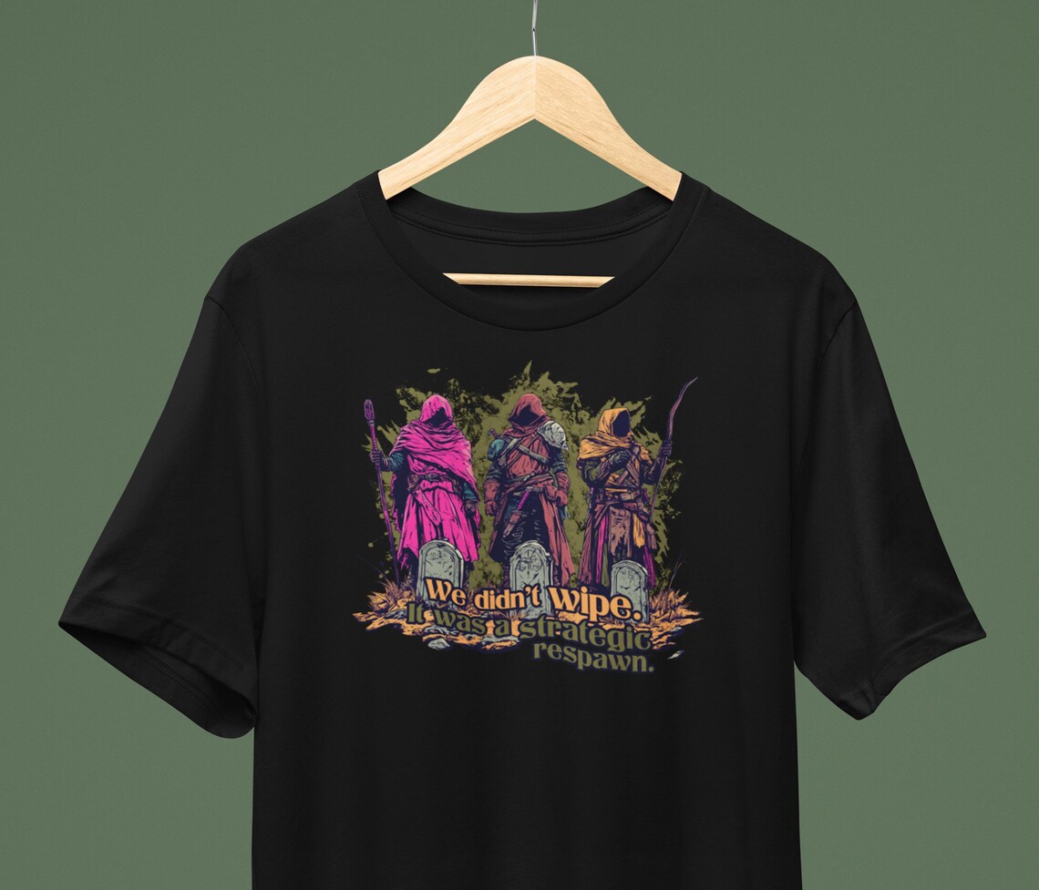 GalacticTavCo's tweet photo. No one had to explain how their character died this time. We Didn’t Wipe Dnd T-shirt https://t.co/kQKGNLhRos https://t.co/UkmKYkxr76