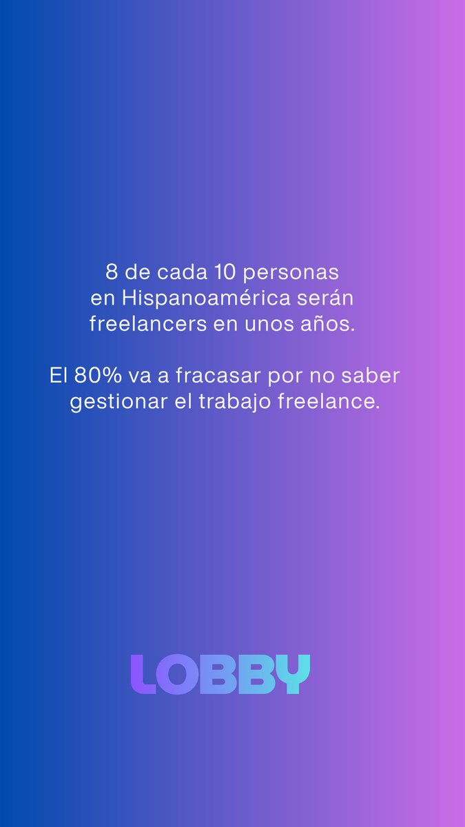 lobbyfreelancer's tweet photo. Si quieres saber más sobre la industria  freelance  👉🏻 https://t.co/Z3ioO22MWH https://t.co/JmvEMTShED