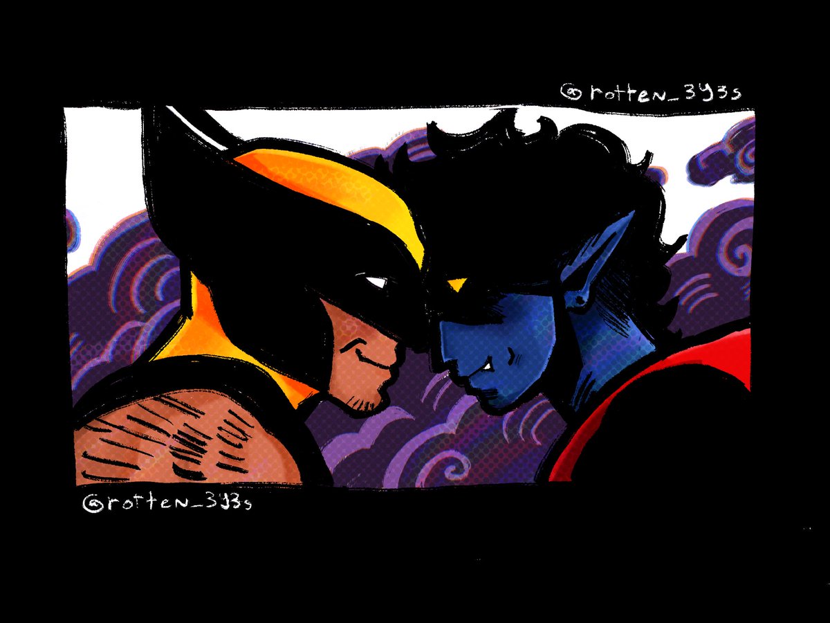 Rotten_3y3s's tweet photo. When bro is close
#logurt #nightcrawler #wolverine https://t.co/5cjH5ZUu46