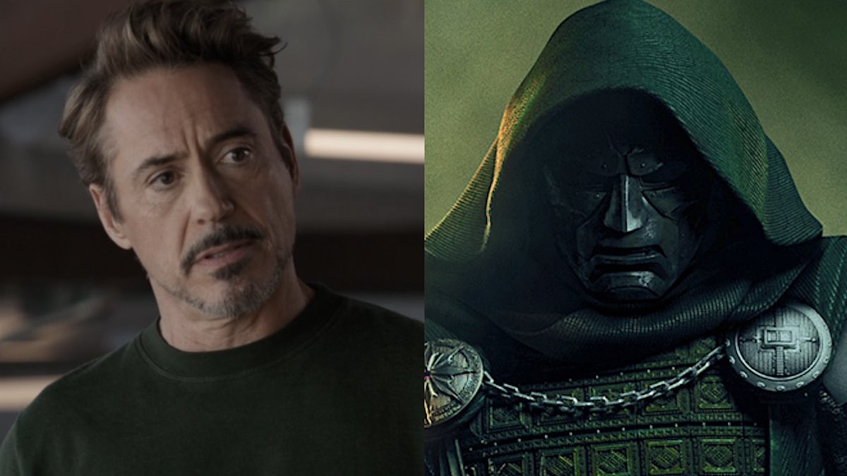 ComicBook's tweet photo. Robert Downey Jr. says he prefers playing Doom over Tony Stark

“I’ll say this: getting to know [Hayley Atwell] better, all of [mine and Chris Evans’] history, because you’re a legit dude. Because you don’t say yes because you can; it has to feel right. And I think that in Doomsday, what happens with this key relationship is so exciting and unexpected and beautiful. I will say Doom, for now, because I got to really observe what I’ve been missing the whole time, just everybody else.”

(Source: @GMA)