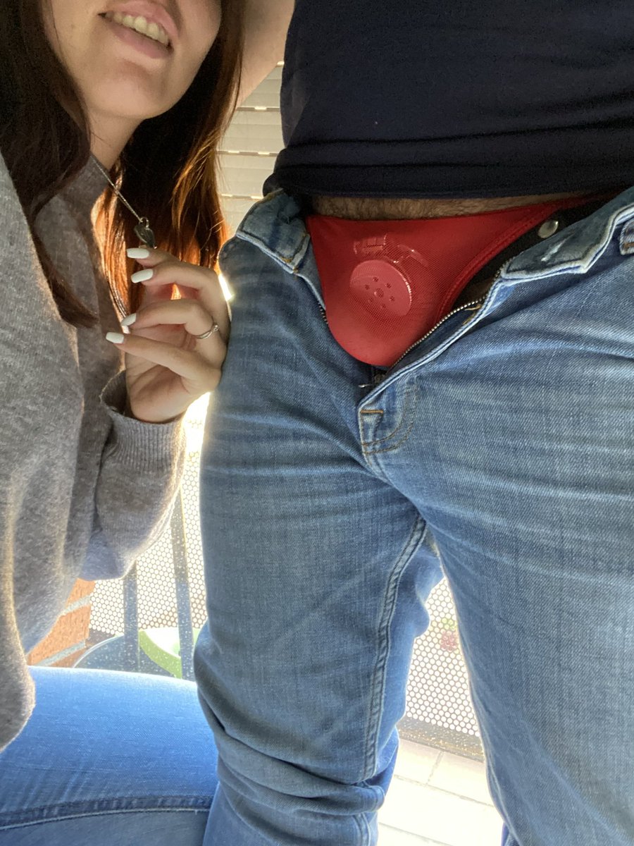 Femdomcouple2's tweet photo. Now I’ll zip up your fly, and we’ll keep your little secret!🔐😈 https://t.co/dusdg4TsRX