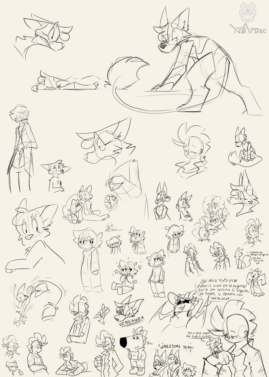 NatArstyc's tweet photo. MmmMm Ocs Sketchpage -w- https://t.co/0Vie5OWxqQ
