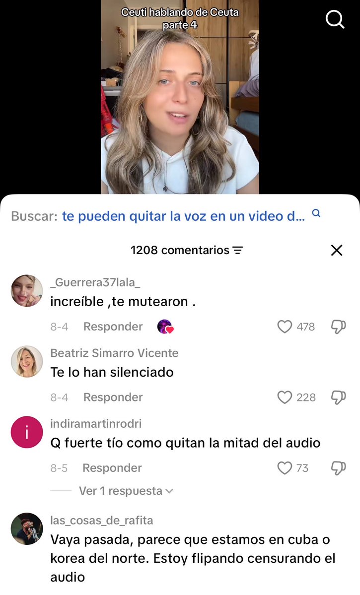 infiruli's tweet photo. Lo de las mujeres ceuties en tiktok hablando de la situación de su ciudad y estas rrss censurandoles, es muy heavy. https://t.co/bjc8x1TXHs