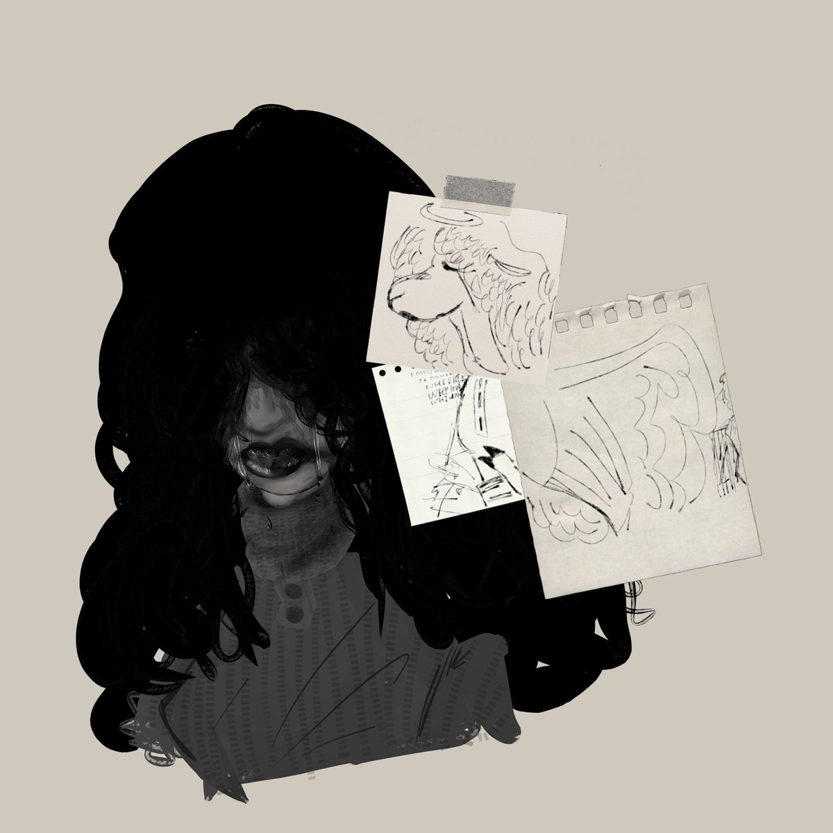 Ralphtwf's tweet photo. Rosie’s little drawing #thewaltenfiles https://t.co/fnclqqM3HI