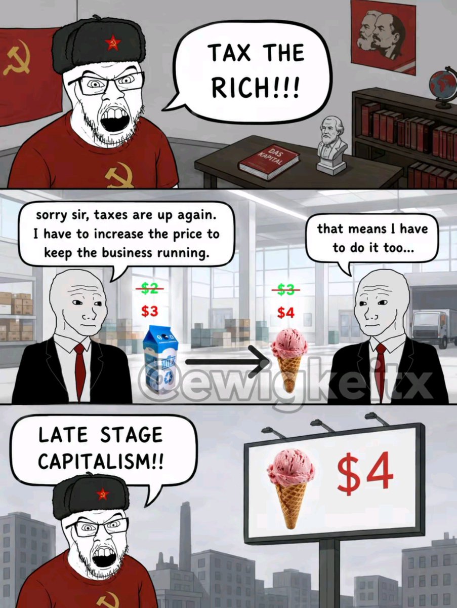 DVDDusk's tweet photo. Communists logic https://t.co/4CxyVZEG3N