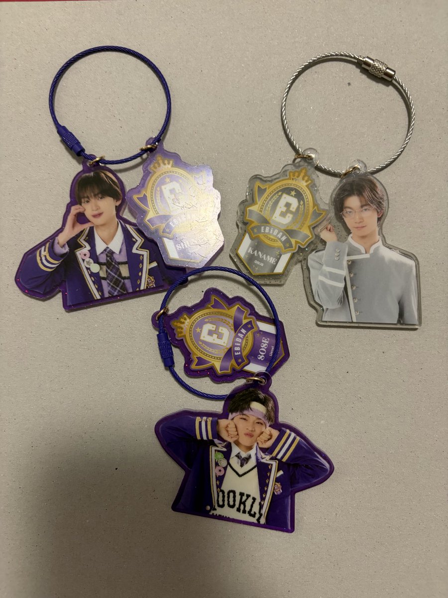 AYA09180307's tweet photo. EBiDAN THE LIVE 2026 15th Anniversary エビライ CDトレカ／グッズ交換
譲➞画像のもの
求➞BUDDiiS、ONE’NONLYこちらが持ってないものどれでも可
郵送希望、他の方法は要相談
お気軽にお声かけください😊 https://t.co/p4Qw78UaEE