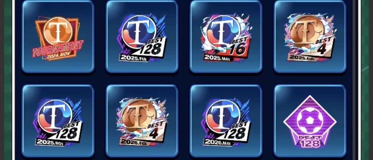 Fernand16599096's tweet photo. My Titan in this year from 16 128 4 and today final… even I got No.2 
But my dream still fighting to be the Champion 

Just want to be the first player with Fest1, Lc Cup 1 and Titan 1. Hopefully Haha.
It’s very hard 

#ウイコレ https://t.co/YEydcjOzYu