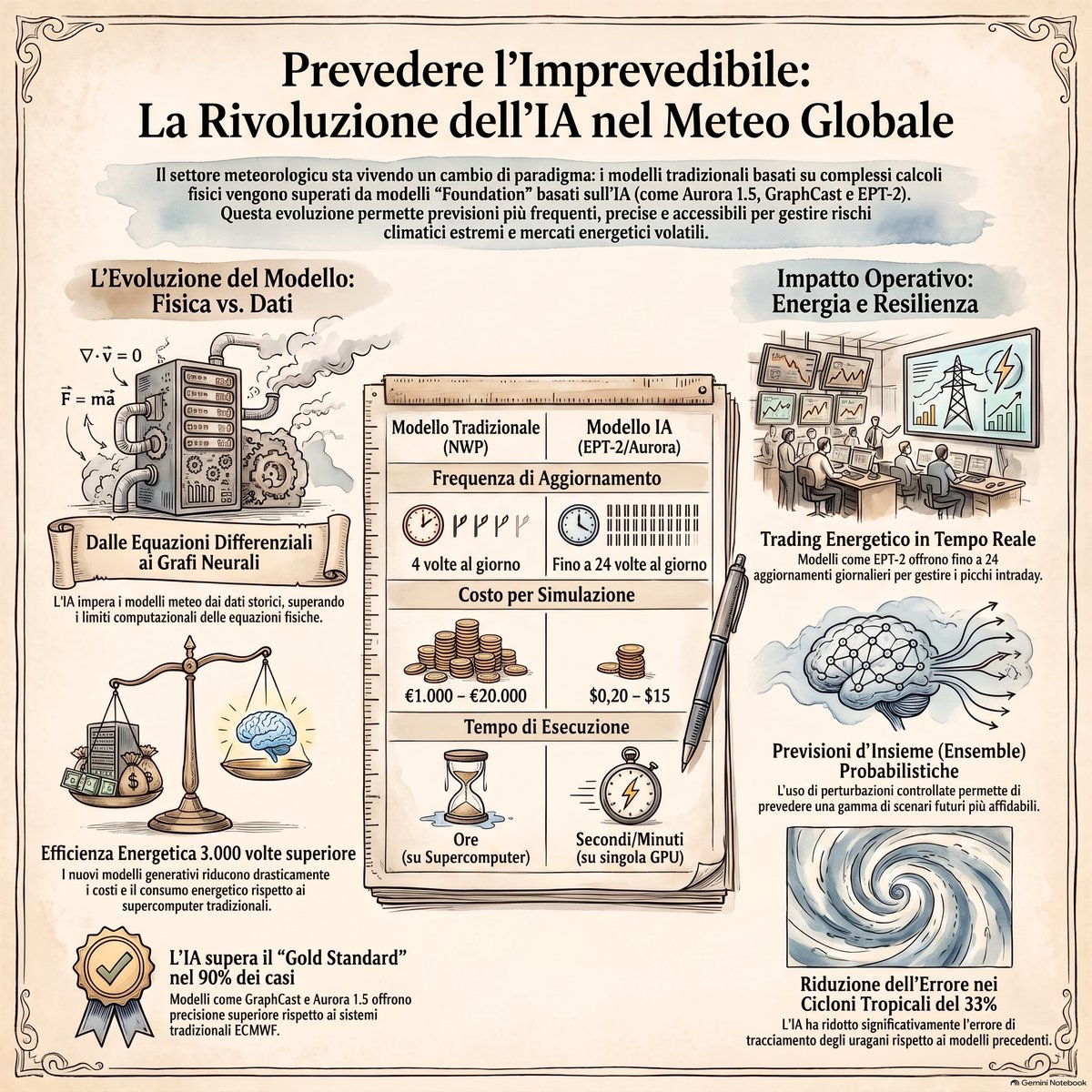 carinimrc's tweet photo. 🎙️Online il nuovo #podcAIst 🤖
The #AI Revolution in #GlobalWeather -
Dalla potenza di #WeatherNext ai #DigitalTwin della Terra: l'#IA sta imparando a prevedere l'imprevedibile
👇👇👇
https://t.co/tUZc4Fa1SJ
#ClimateTech #AI #Podcast #podcAIst https://t.co/70C4CxDtDX