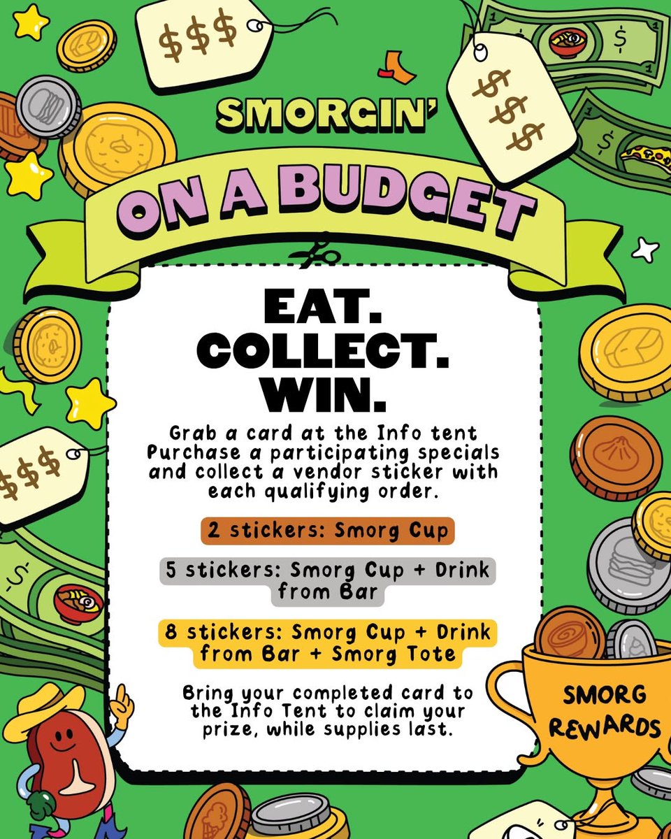 prospect_park's tweet photo. Sunday plans? We've got them. 🌳🍴 Head to @Smorgasburg in Prospect Park for $9-and-under specials from vendors across the market. Come for the food, stay for a stroll and savor a summer Sunday in Brooklyn's Backyard. https://t.co/fsm8s4bHPD
