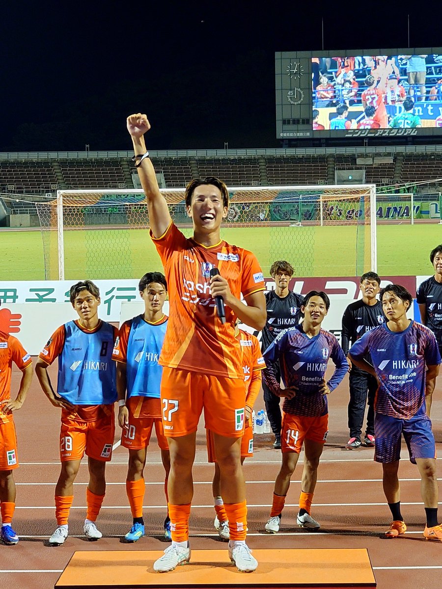 kyon0622's tweet photo. 今日の得点者！！！

翔太
翔太
京汰

笑

#愛媛FC https://t.co/CxksOMdUer