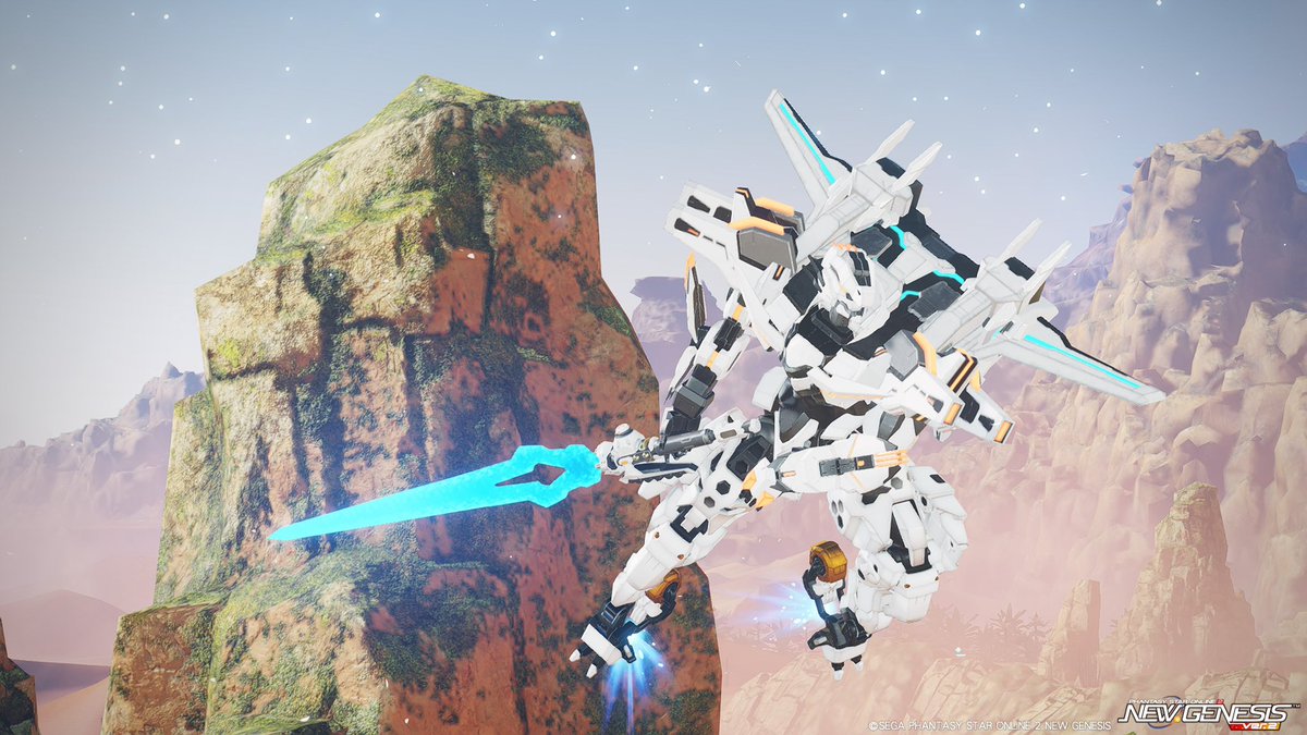 saik030's tweet photo. #キャストはいいぞ 
#pso2ngs

今回のアクセサリーのスウェプトウィングスラスターがめちゃくちゃ良かったので
それに合うキャストを組み立てた https://t.co/6qGiqrIDCC