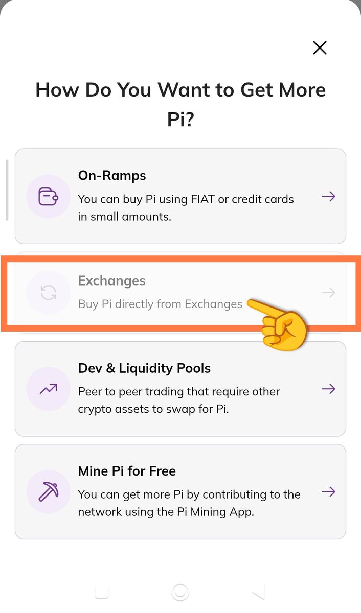 Cryptoeyes____'s tweet photo. When @PiCoreTeam is ready to let exchanges use the exchange button in the  #Piwallet it will only be those exchanges that appear on the kyb-list that will have access. A direct buy sell button will appear in the wallet after selecting the exchange of trade, all happening inside the Pi wallet. in my opinion.
#PiNetwork