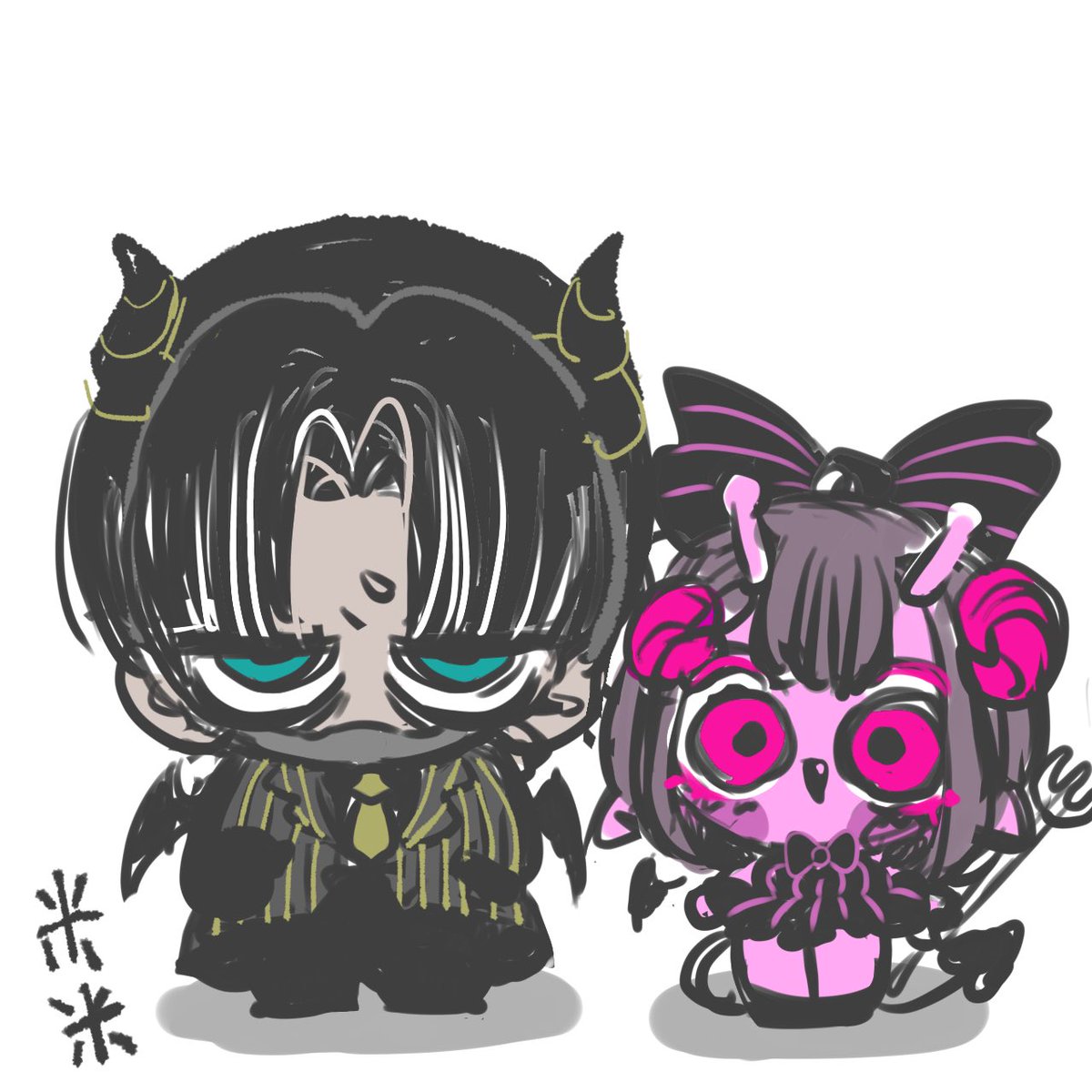 🦾🌷ちゃんハロウィン用にアクスタか何か作りたい🎃
