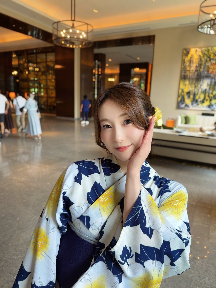 kayo_aiko's tweet photo. こんばんは🌙🧸
浴衣は涼しげでいいよね🪼♡

暑さもお天気も気まぐれな毎日ですが、
皆さま体調にはくれぐれも
お気をつけてお過ごしくださいね ·͜·♡ https://t.co/Qy6596Oe6k