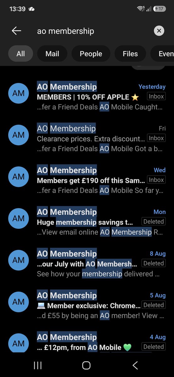 LVStag's tweet photo. Dear @ao this is excessive. I subscribed to weekly offers not a 7 emails in 9 days. There is no preference center, its all or nothing so ill be unsubcribing and removing my annual membership. I advise you to pass this message to your comms department. This is marketing 101 https://t.co/2hAhdQCKMh