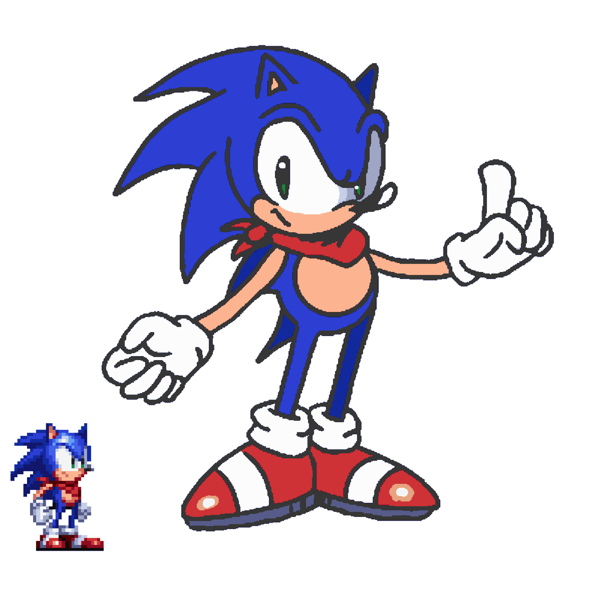 SonicAtlantic's tweet photo. a closer look at the design for sonic in this game https://t.co/iiqxb7TvXf