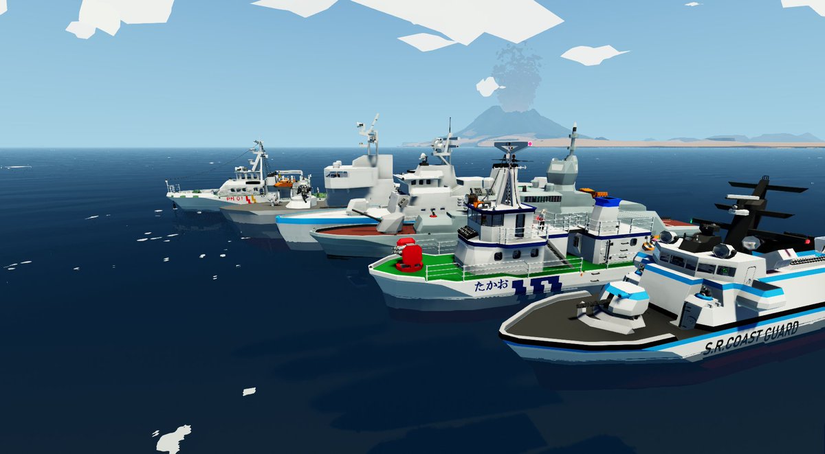 PCKT154245's tweet photo. 観艦式の開始じゃあああ！！
#stormworks https://t.co/XbX0Nh2NjW