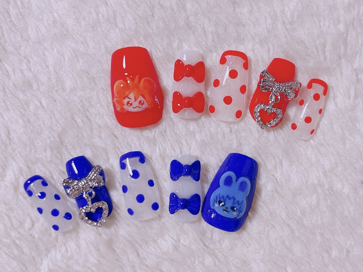 108Kyana's tweet photo. 4J幕張に向けて新しいネイルチップ作った💅
今回幕張しか行けないから幕張全力で楽しむぞ✌️🌈✨✨ https://t.co/dXHOtPxIDy