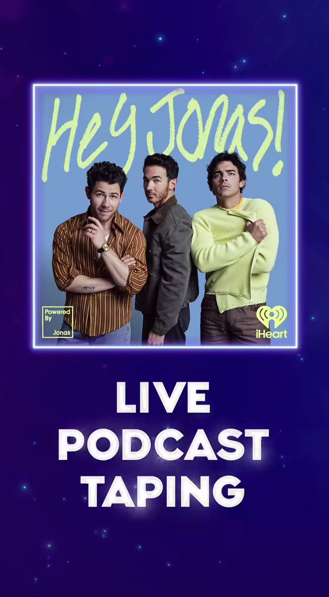 Jonas_DailyNews's tweet photo. TODAY the Jonas Brothers will be officially inducted as Disney Legends at D23 in Anaheim, CA! Later this evening they will be doing a live taping of their Podcast - Hey Jonas at the Anaheim Convention Center! Who’s ready?! https://t.co/SkkLK8P15K