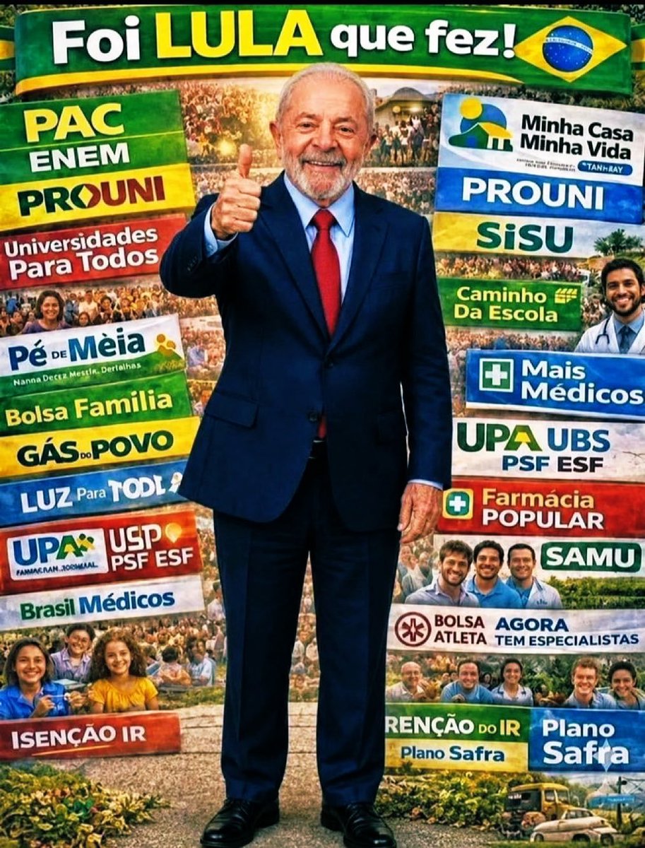 mariarita4141's tweet photo. Lula  2026 https://t.co/TAGOjURhpR