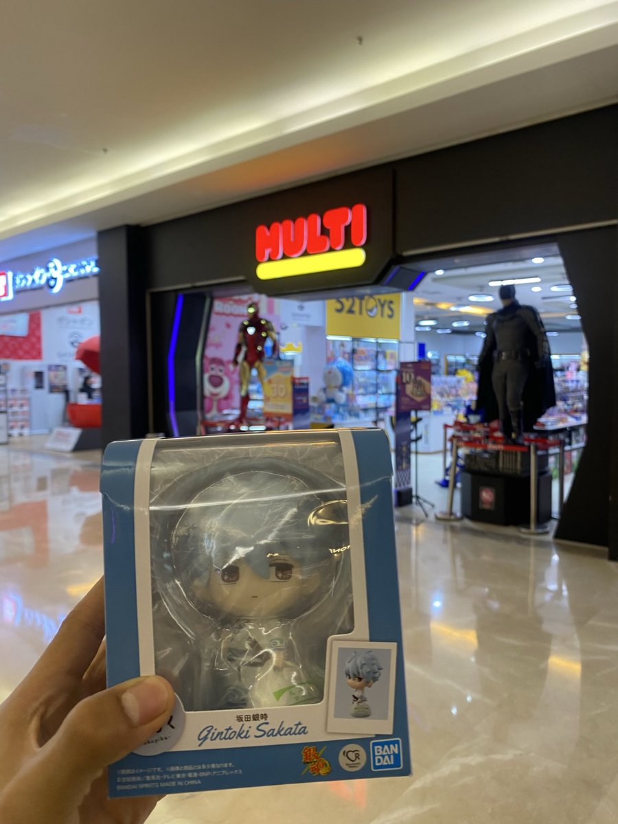 bossnaban's tweet photo. Just adopted a new son.
Btw sumpah ini last stock. And was shown as a display only. Tapi gue maksa beli. Means Gintama is still so underrated imo. ๐ญ
#Gintama #MultiToys https://t.co/cEgeFkBH5u