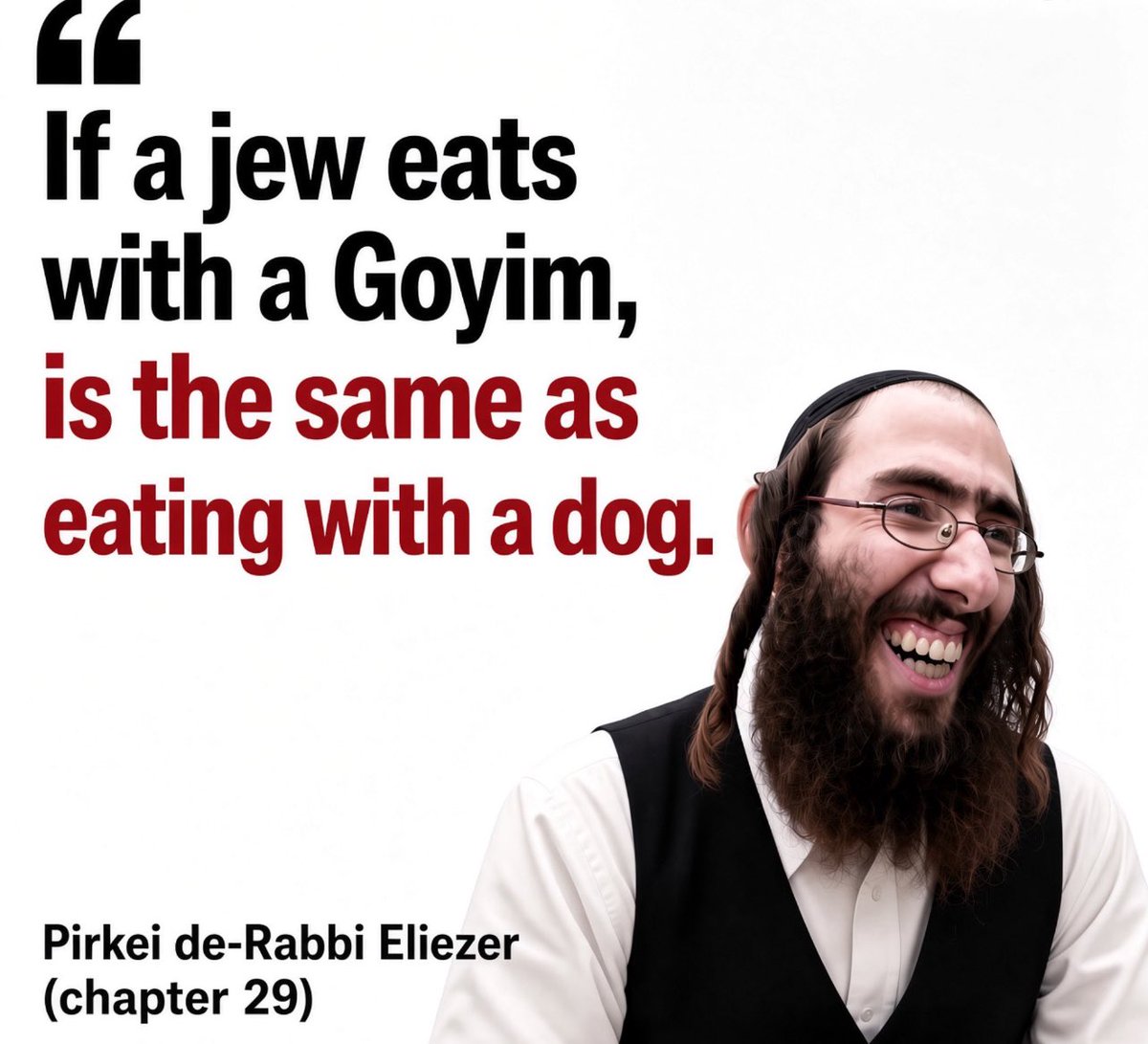 Nizamlmlk344974's tweet photo. @Aschneider73508 @AbujomaaGaza Satan is Jewish https://t.co/mtVFrRKAiT