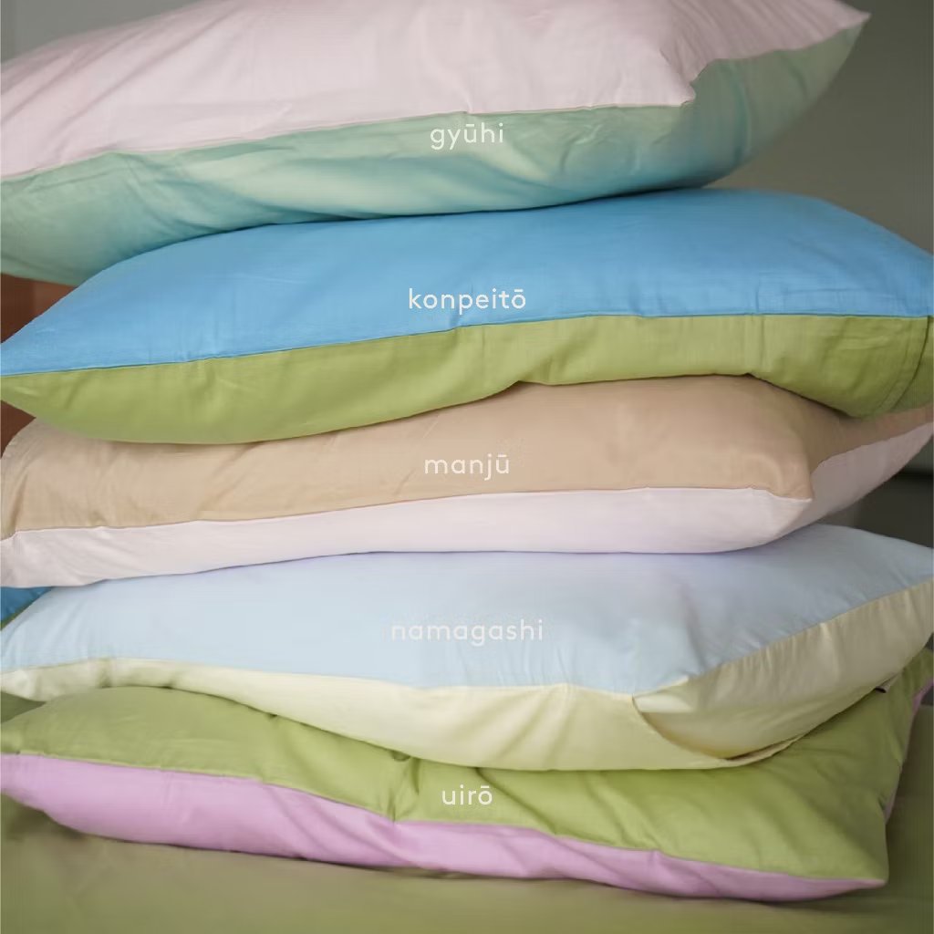 Oceanofinds's tweet photo. JATUH CINTA BNGTT SAMA SPREI &amp; BED COVER INI. 

Combo warnanya cantik bngttt
Strawberry Matcha, Lemon blueberry 
Sky nature 🩵💚 bahannya 100% japanese cotton. Tidur makin nyaman &amp; nyenyak krn pake sprei &amp; bed cover ini🥺🫶 https://t.co/f9gZaUbxTa